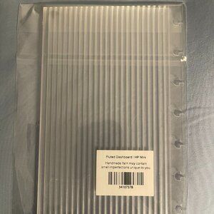 Cloth & Paper fluted dashboard